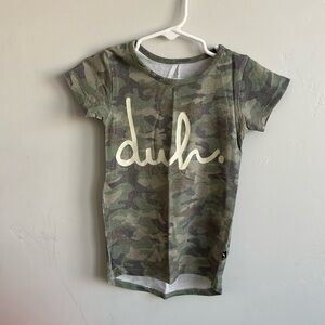 Rags camo duh tee